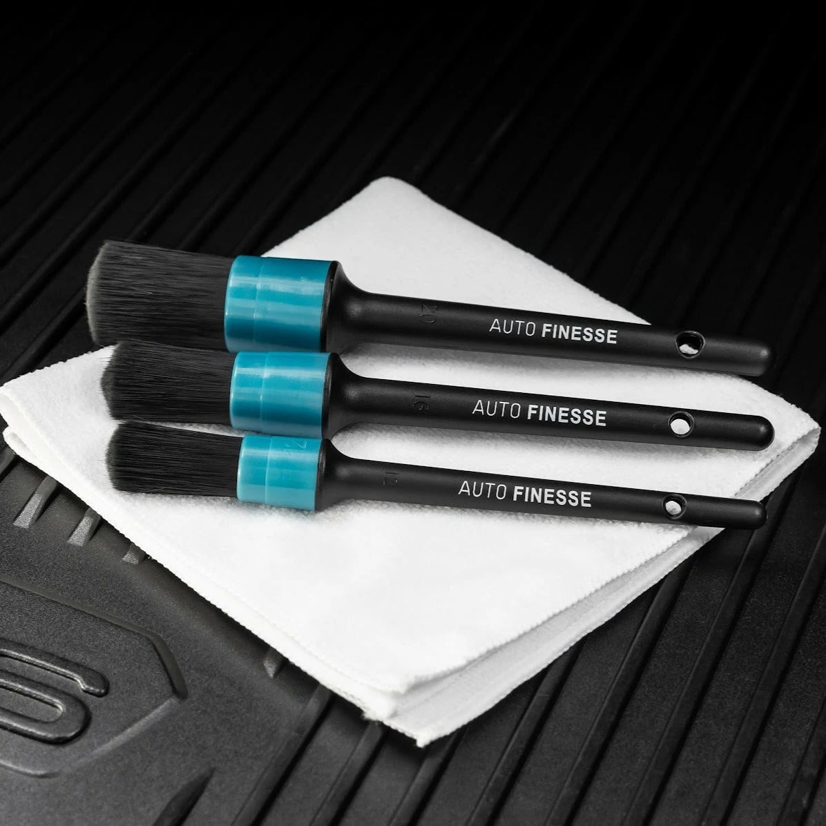 【AUTO FINESSE】ディテーリングブラシトリオ 3本セット